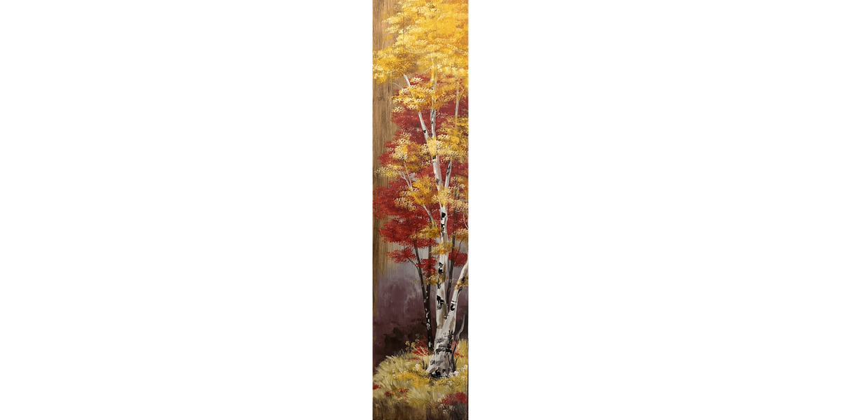 Colors of Autumn Porch Leaner or Wood Pallet - Paint and Sip in Tyler | Classpop!™, 2 August | Event in Tyler