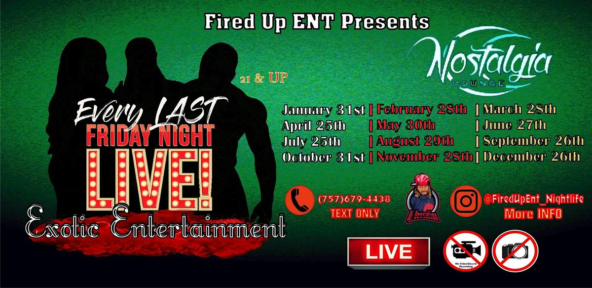 EVERY LAST FRIDAY, 30 May | Event in Newport News | AllEvents