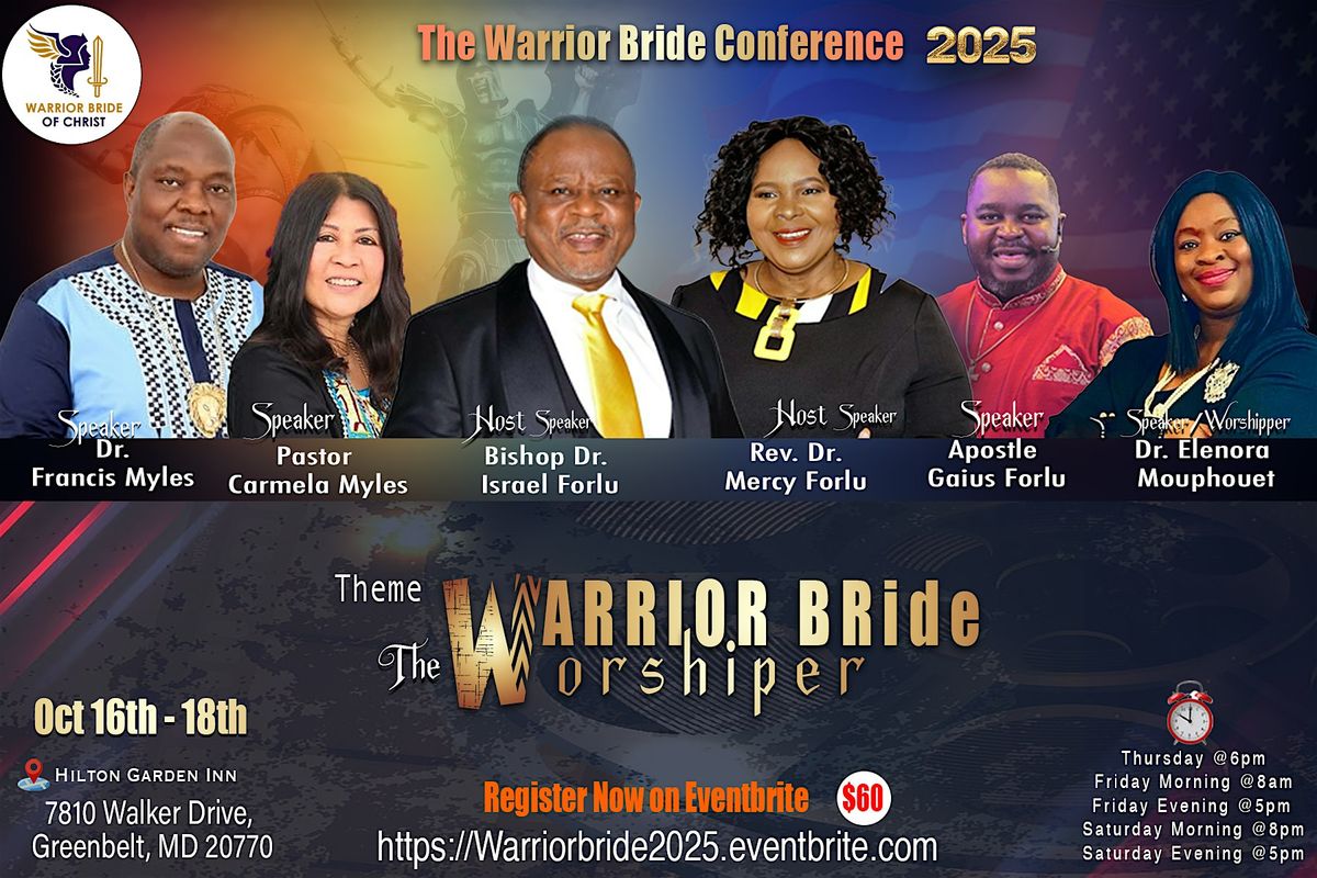 The Warrior Bride Conference 2025, 16 October | Event in Greenbelt | AllEvents