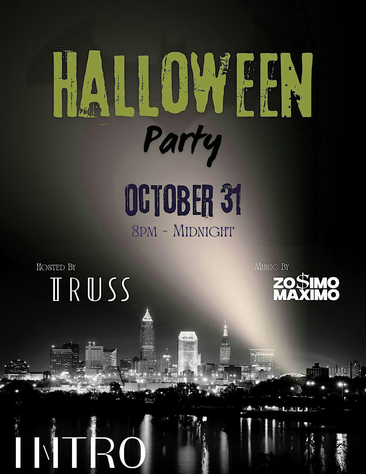 INTRO Halloween Party, 31 October | Event in Cleveland | AllEvents