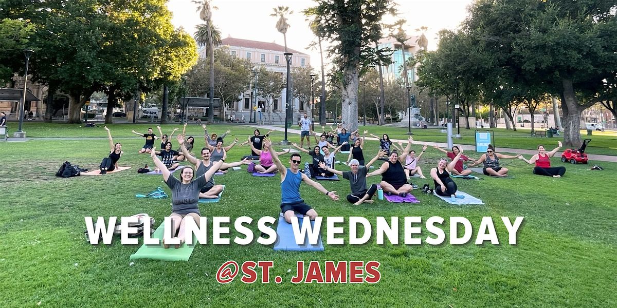 Wellness Wednesday at St. James Park with Downtown Yoga Shala, 14 May | Event in San Jose | AllEvents