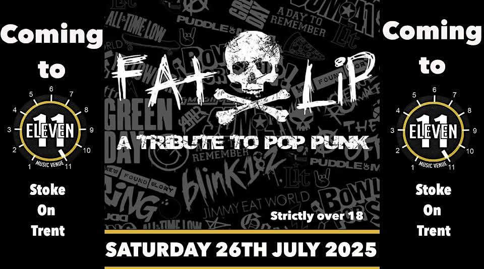 Fat Lip (a tribute to pop punk) - Live at The Empire, 10 January | Event in Rochdale | AllEvents