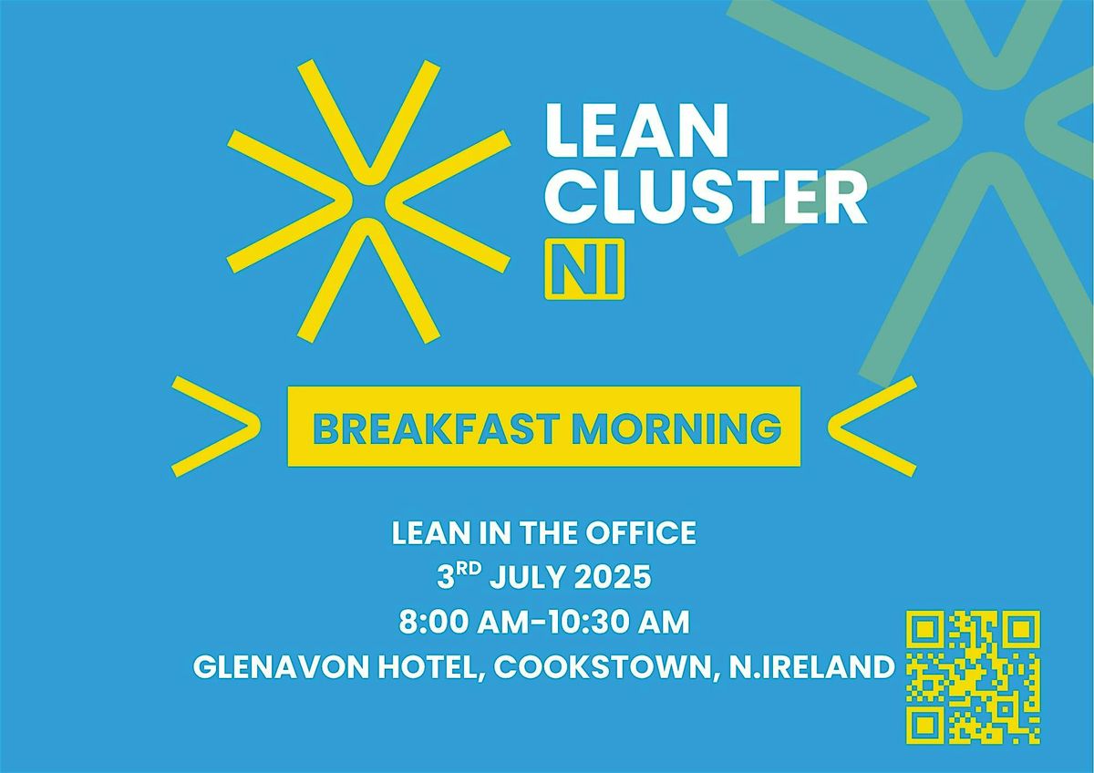 Lean Cluster NI - Lean in the Office, 3 July | Event in Cookstown | AllEvents
