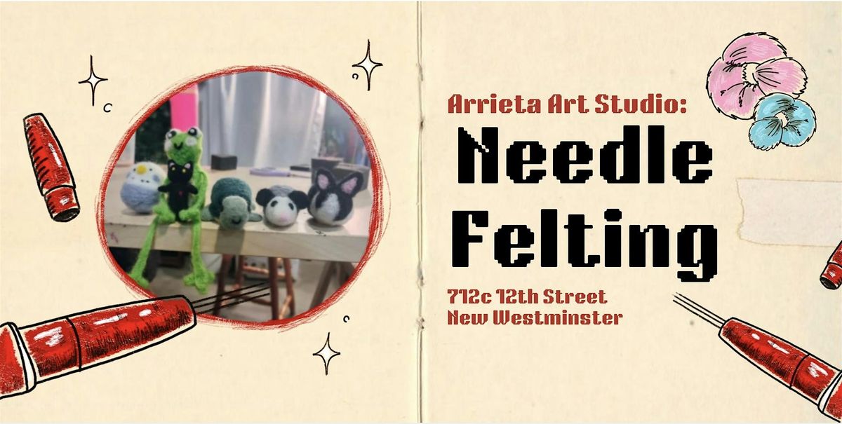Needle Felting Workshop, 26 October | Event in New Westminster | AllEvents