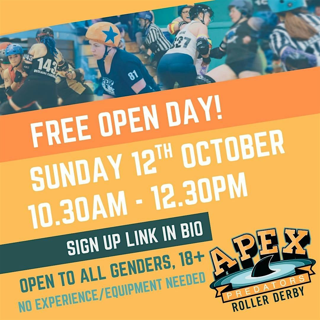 Free Open Day - Apex Predators Roller Derby, 12 October | Event in Chatham | AllEvents