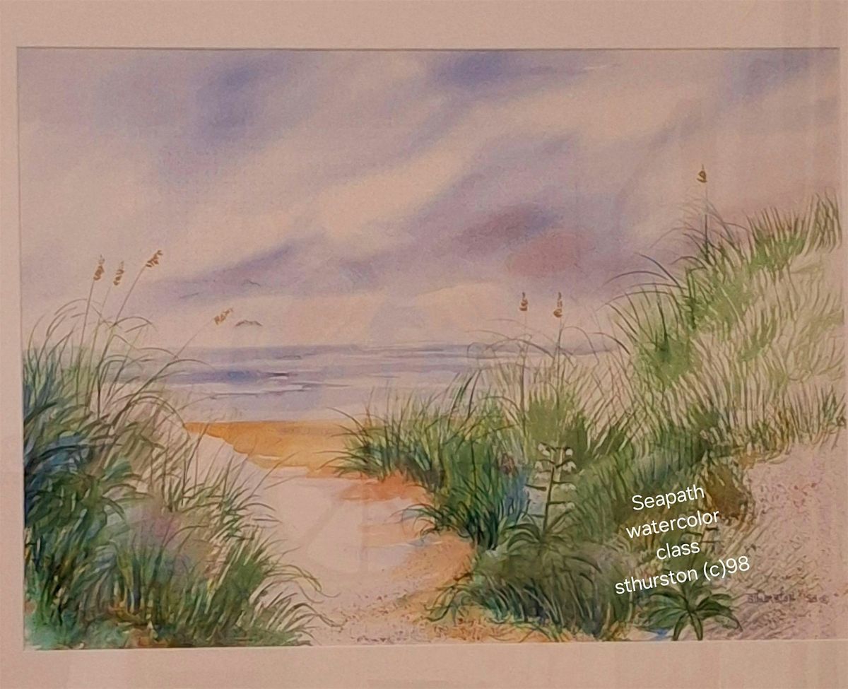Sea Path Water Color Class | Event in Jacksonville | AllEvents