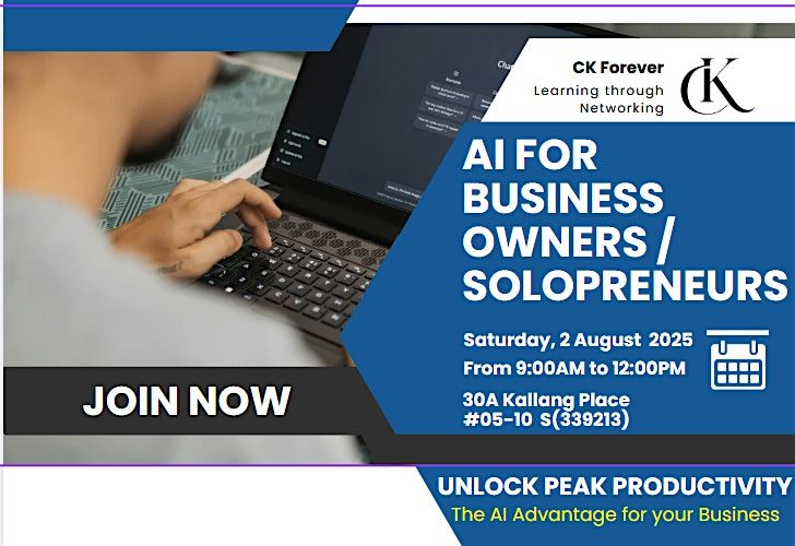 Use AI as Leverage to Streamline Your Revenue Engine, 2 August | Event in Singapore | AllEvents