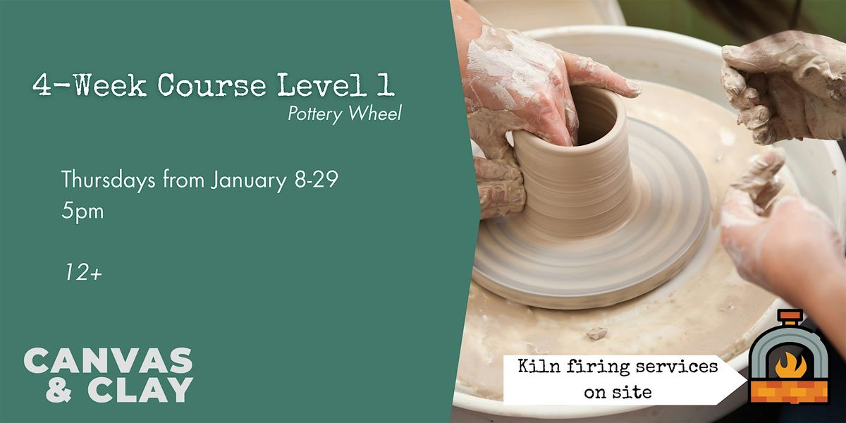 Pottery Wheel Level 1, 8 January | Event in Thunder Bay | AllEvents
