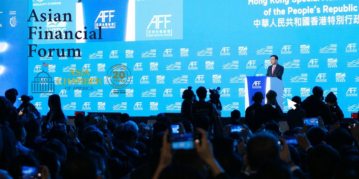 Asian Financial Forum 2026, 26 January | Event in Hong Kong | AllEvents