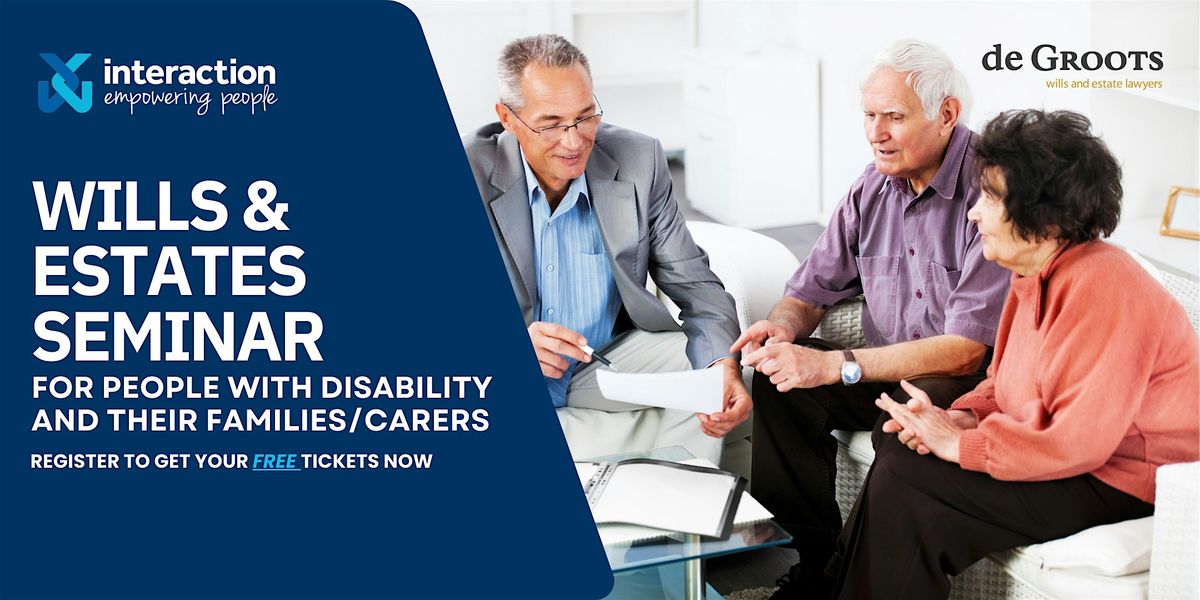 Wills & Estates Seminar for People with Disability, 22 October | Event in Castle Hill | AllEvents