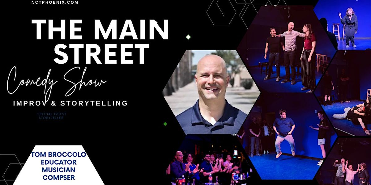 The Main Street Comedy Show featuring Tom Broccolo , 12 September | Event in Mesa | AllEvents