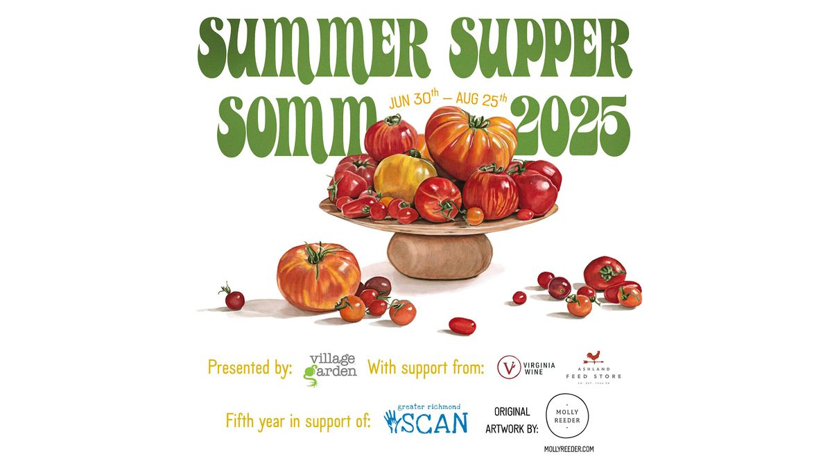 SHAGBARK - SUMMER SUPPER SOMM 2025, 28 July | Event in Richmond | AllEvents