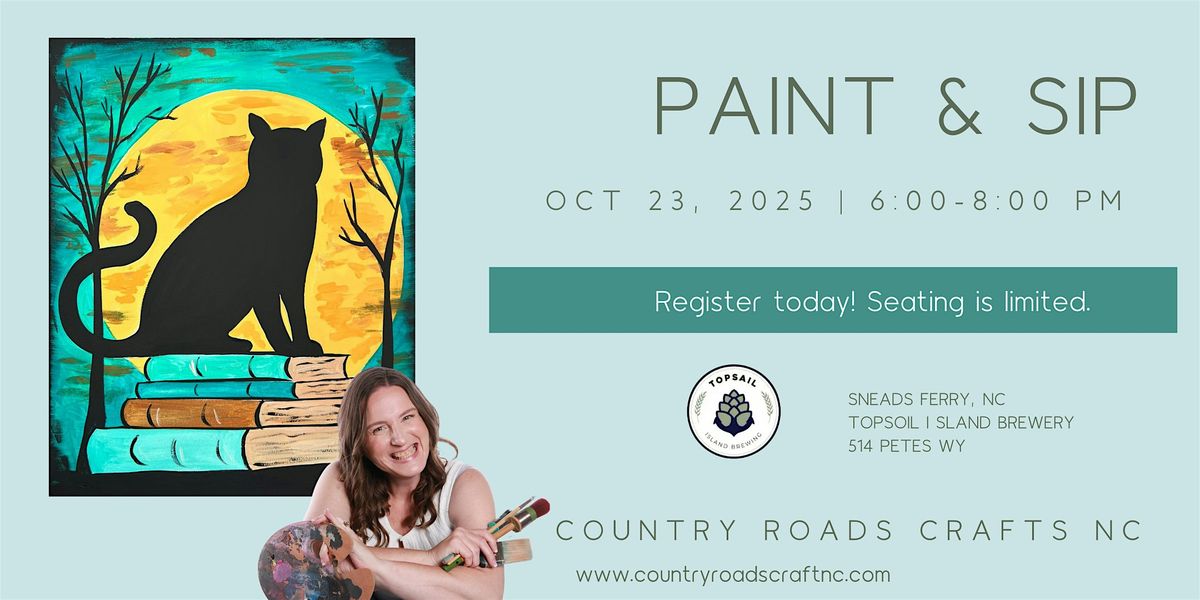 Paint & Sip, 23 October | Event in Sneads Ferry | AllEvents