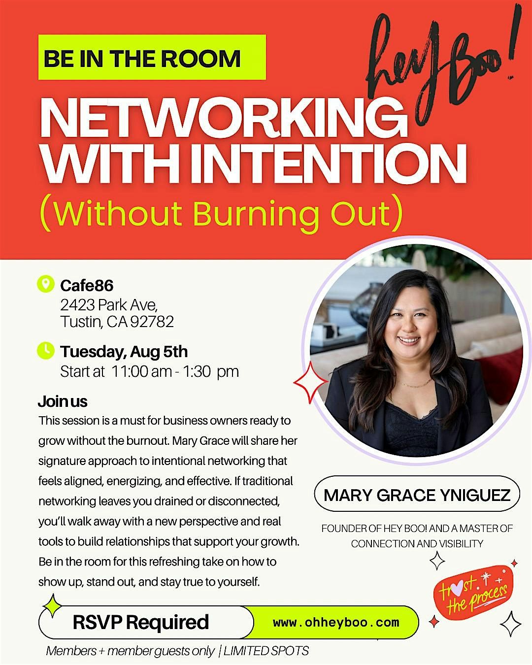 ORANGE COUNTY, CA - Hey Boo! You're Invited To "Be in the Room", 5 August | Event in Tustin | AllEvents