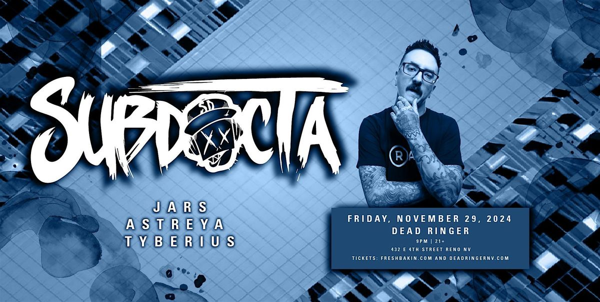 SubDocta at Dead Ringer, Dead Ringer Analog Bar, Reno, 29 November 2024 ...