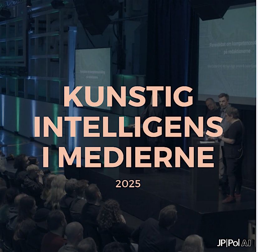 Kunstig Intelligens i Medierne 2025, 2 December | Event in Copenhagen  | AllEvents
