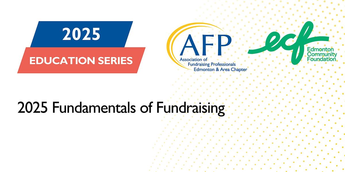 Fundamentals of Fundraising, 22 October | Event in Edmonton | AllEvents