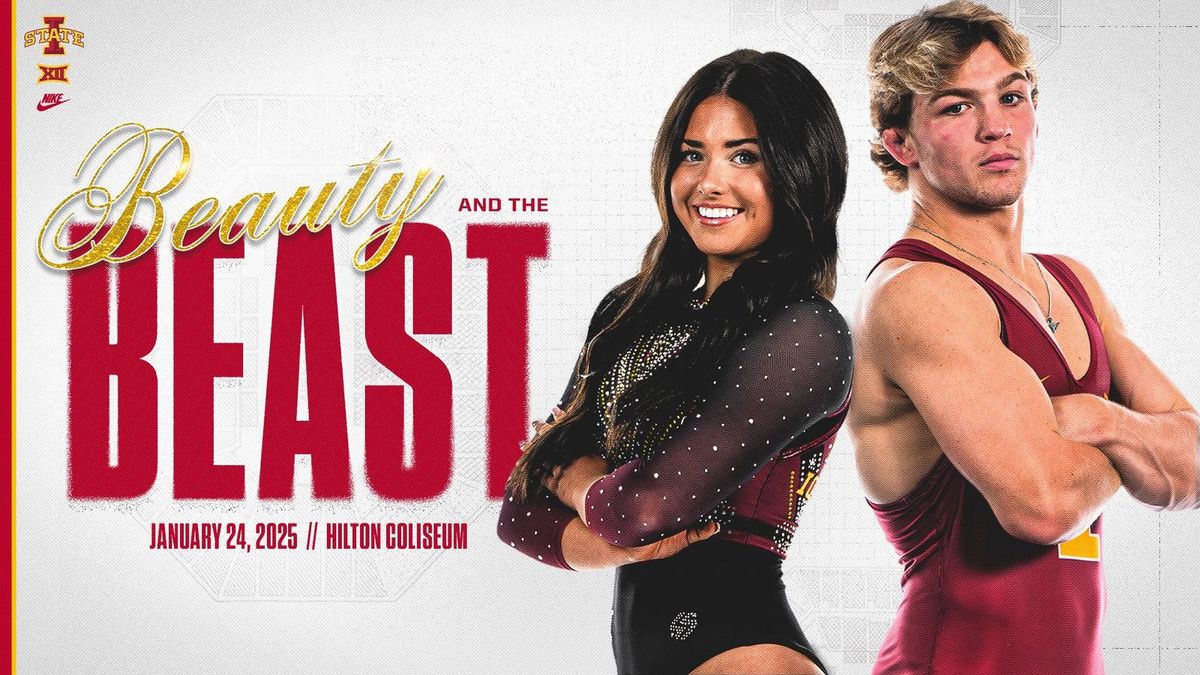 Beauty and the Beast - Iowa State Cyclones Wrestling and Gymnastics, 14 February | Event in Ames | AllEvents
