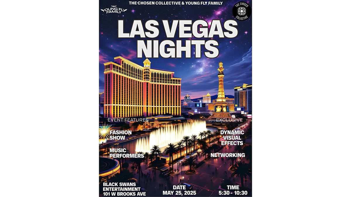 The Chosen Tour: "Vegas Nights" -  A Fashion, Music, Art Experience, 25 May | Event in North Las Vegas