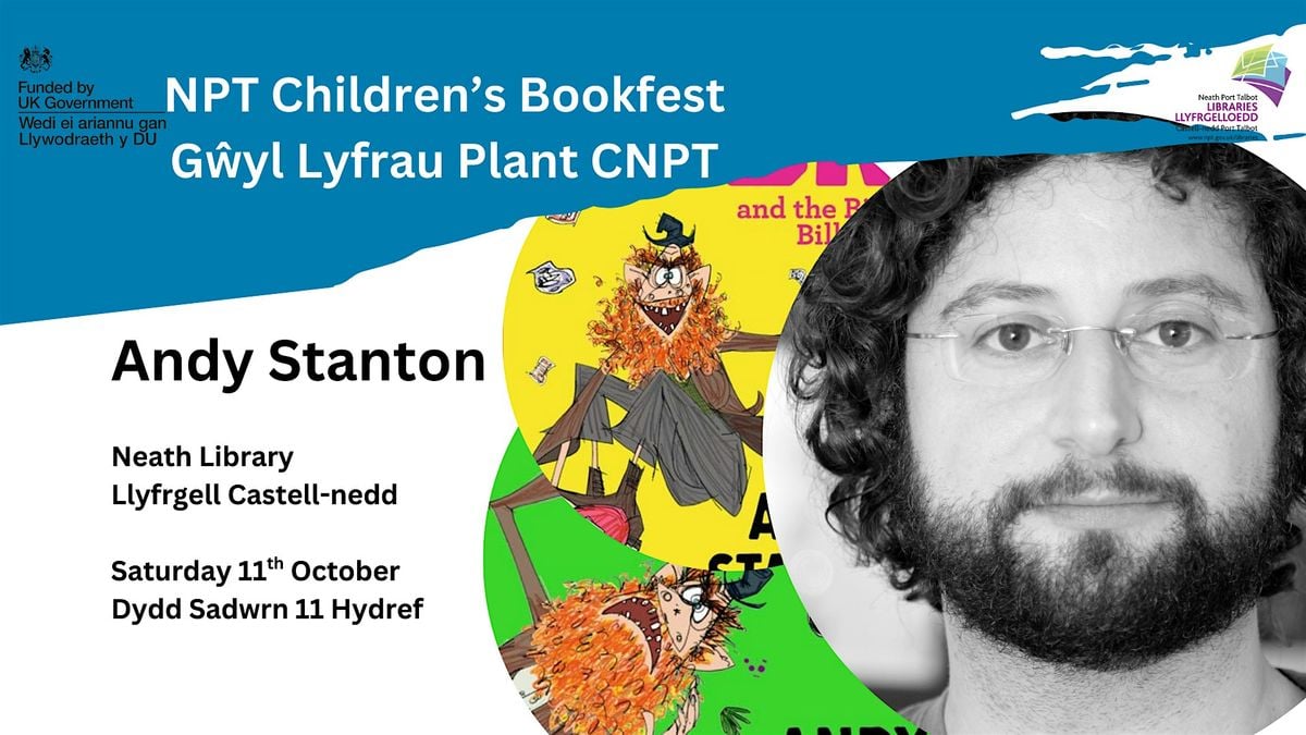 Andy Stanton, 11 October | Event in Neath | AllEvents