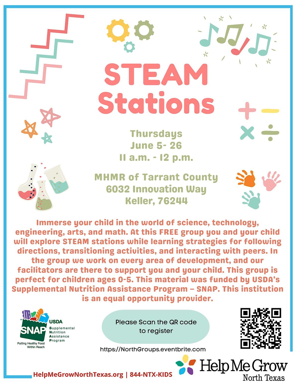 Face to Face STEAM Stations- North  Center, 5 June | Event in Fort Worth | AllEvents