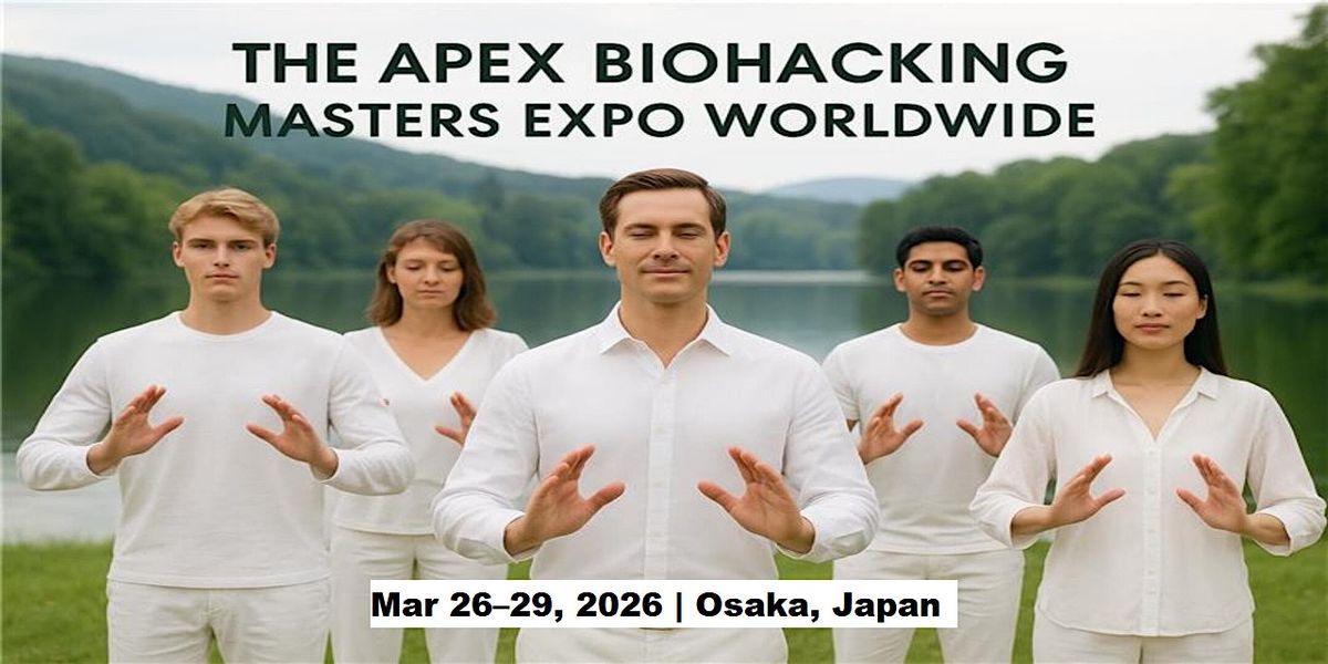 Apex Biohacking Masters Expos in Osaka, Japan, 26 March | Event in Kita Ward | AllEvents