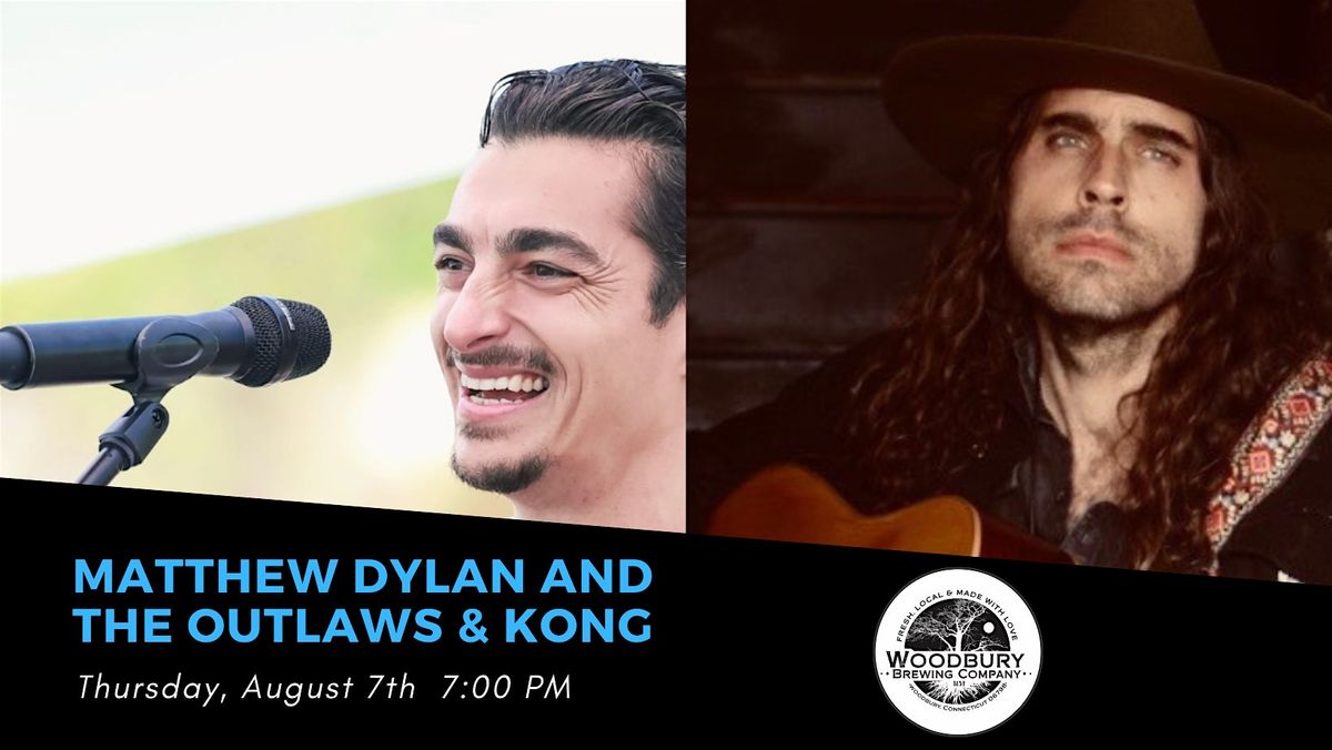 Matthew Dylan and The Outlaws & Kong  at Woodbury Brewing Company, 7 August | Event in Woodbury | AllEvents