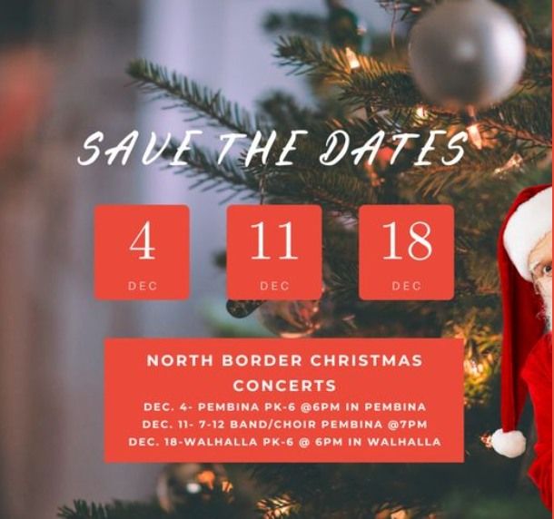 Walhalla Elem Christmas Concert, North BorderWalhalla Elementary