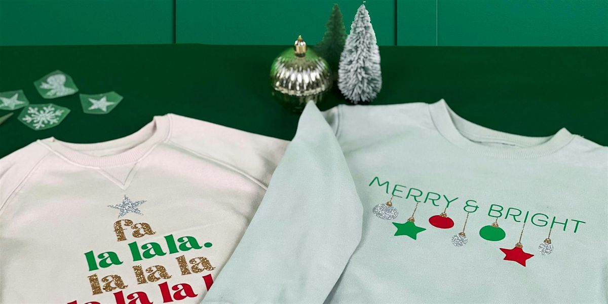 Make a Christmas Jumper Masterclass with Cricut™, 21 November | Event in Dartford | AllEvents