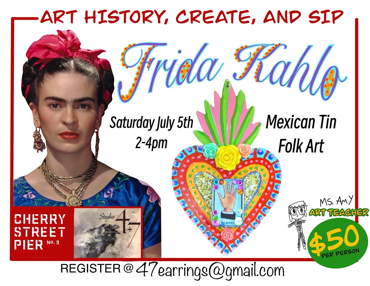 Frida Kahlo, Create, and Sip, 5 July | Event in Philadelphia | AllEvents