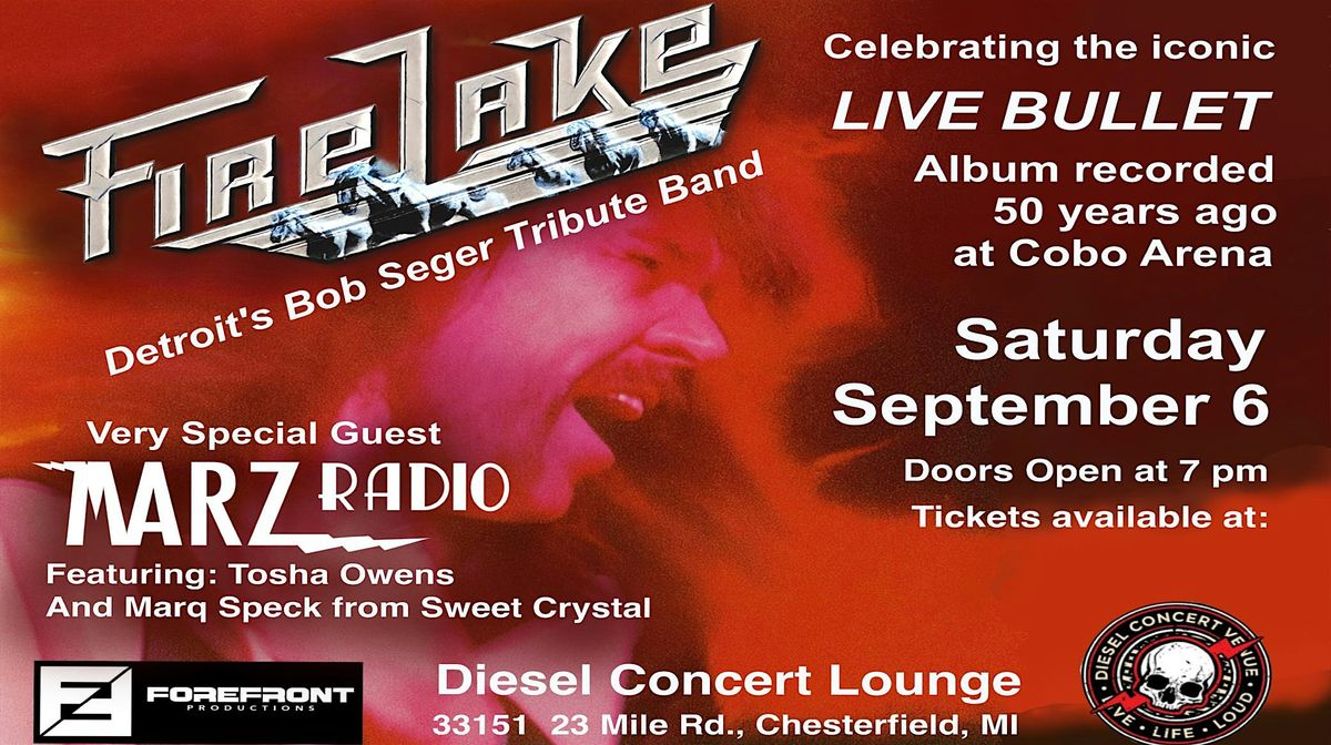 Fire Lake -  Detroit's Bob Seger Tribute, 6 September | Event in Chesterfield | AllEvents