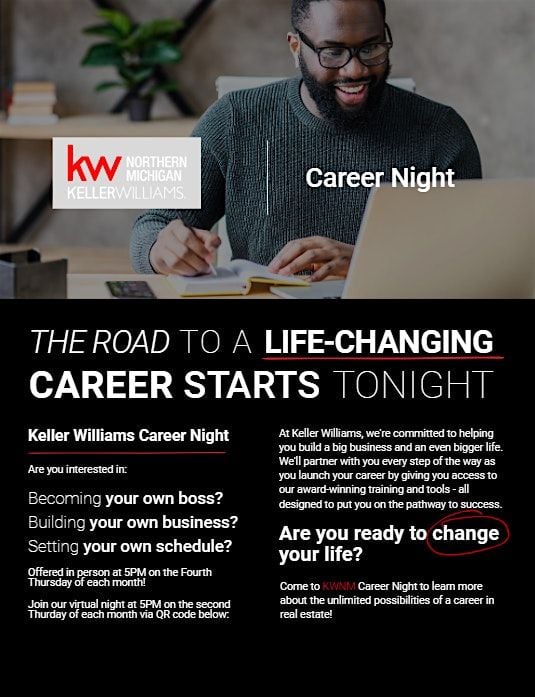 In Person Keller Williams Career Night | Event in Traverse City | AllEvents