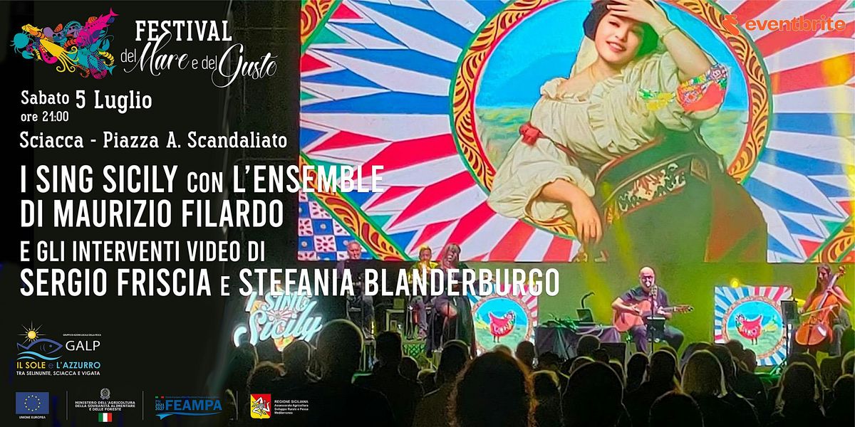 "I Sing Sicily" con l'Ensamble di Maurizio Filardo, 5 July | Event in Sciacca | AllEvents