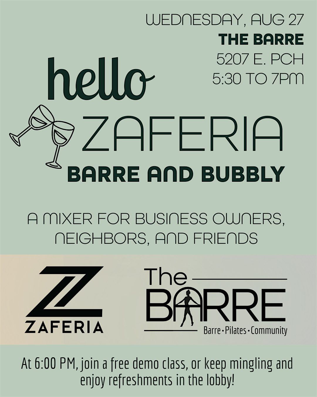 hello Zaferia Summer Neighborhood Mixer, 27 August | Event in Long Beach | AllEvents