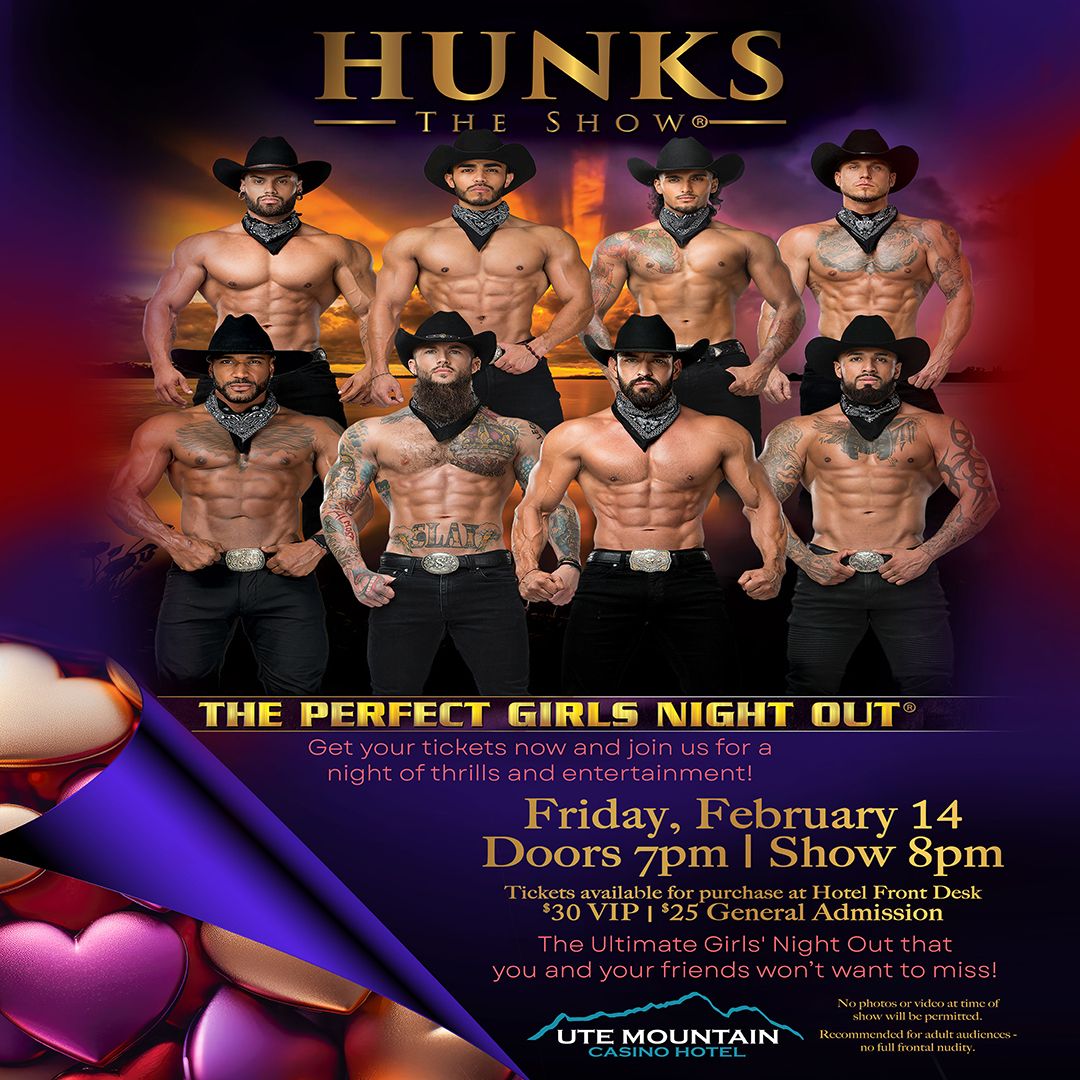 Hunks The Show at Crown Uptown Theatre, 11 July | Event in Wichita | AllEvents
