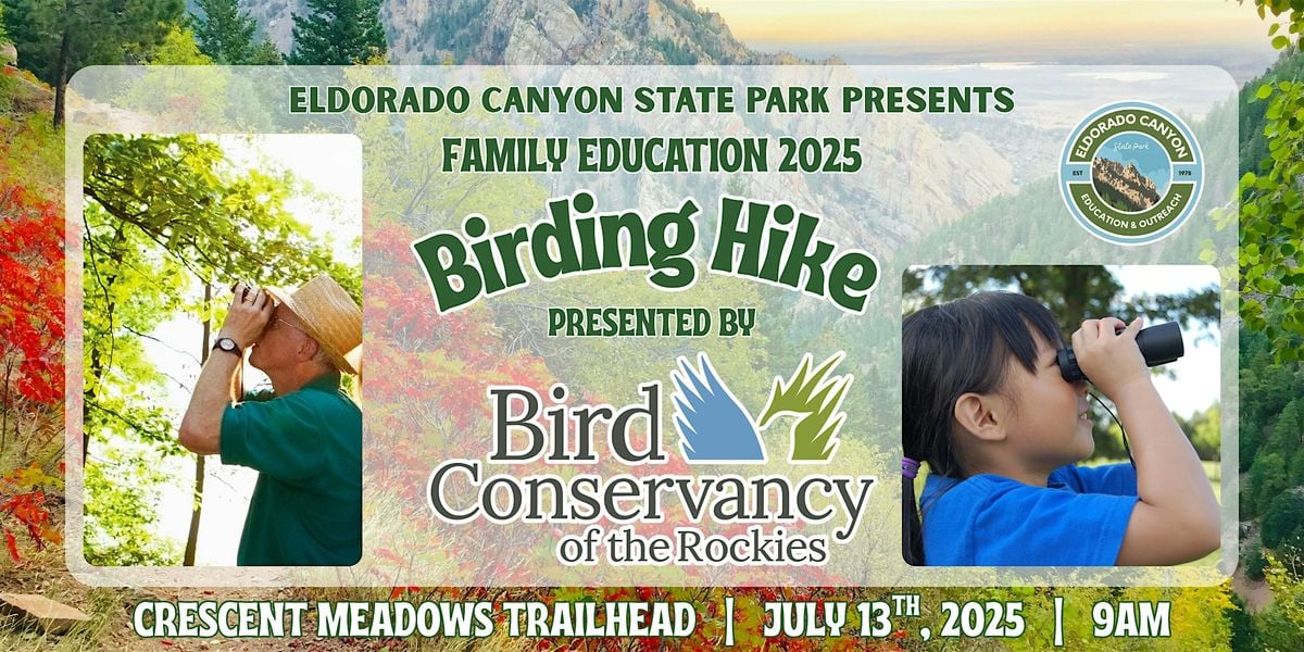 Birding at Crescent Meadows with Bird Conservancy of the Rockies, 13 July | Event in Golden | AllEvents