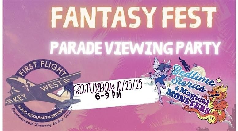2025 Fantasy Fest Parade Viewing Party @ First Flight, 25 October | Event in Key West | AllEvents