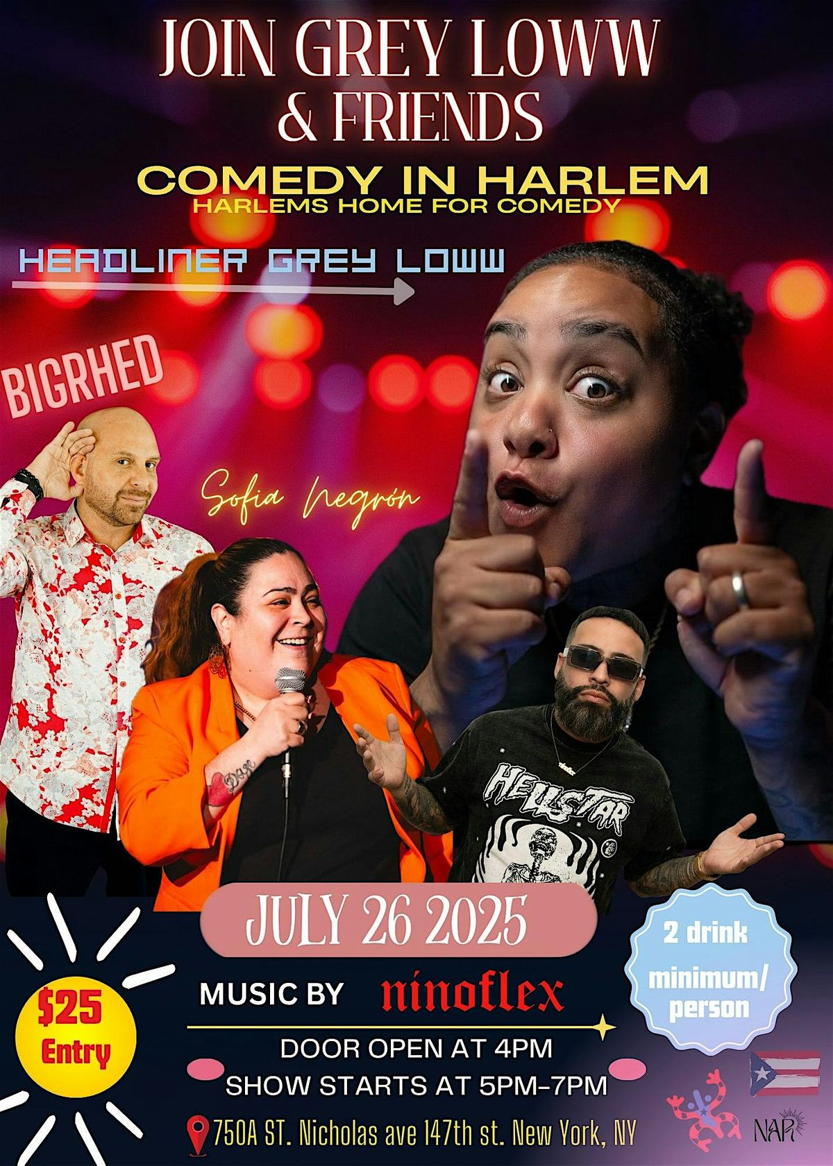 Greyloww and friends, 26 July | Event in New York | AllEvents