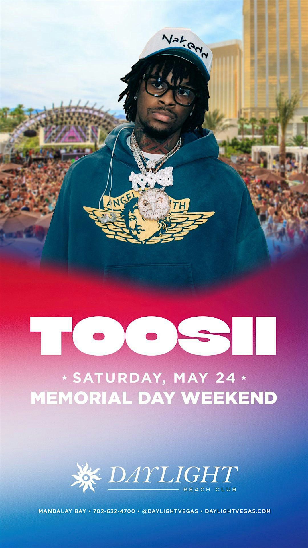 Toosii @ Daylight Beach Club, 24 May | Event in Las Vegas | AllEvents