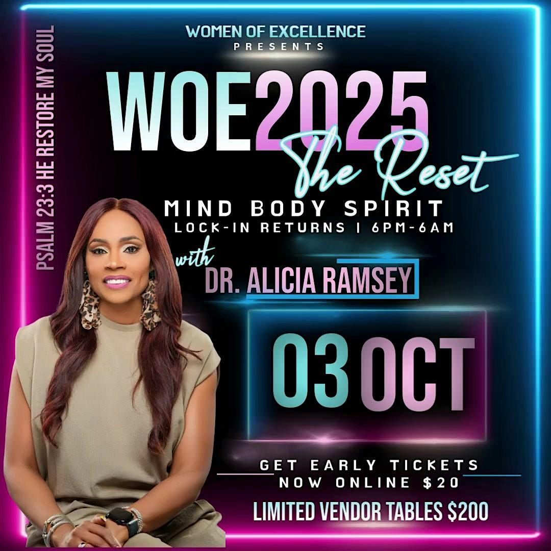 Women of Excellence "The Reset" Lock-In Experience, 3 October | Event in Indianapolis | AllEvents
