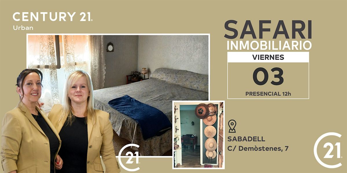 SAFARI INMOBILIARIO en SABADELL, 3 October | Event in Sabadell | AllEvents