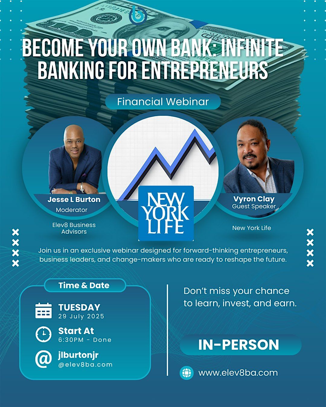 BECOME YOUR OWN BANK WITH INFINITE BANKING FOR ENTREPRENEURS, 29 July | Event in Houston | AllEvents