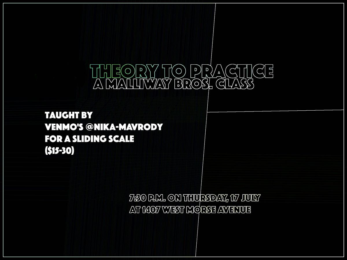 Theory to Practice, 17 July | Event in Chicago | AllEvents