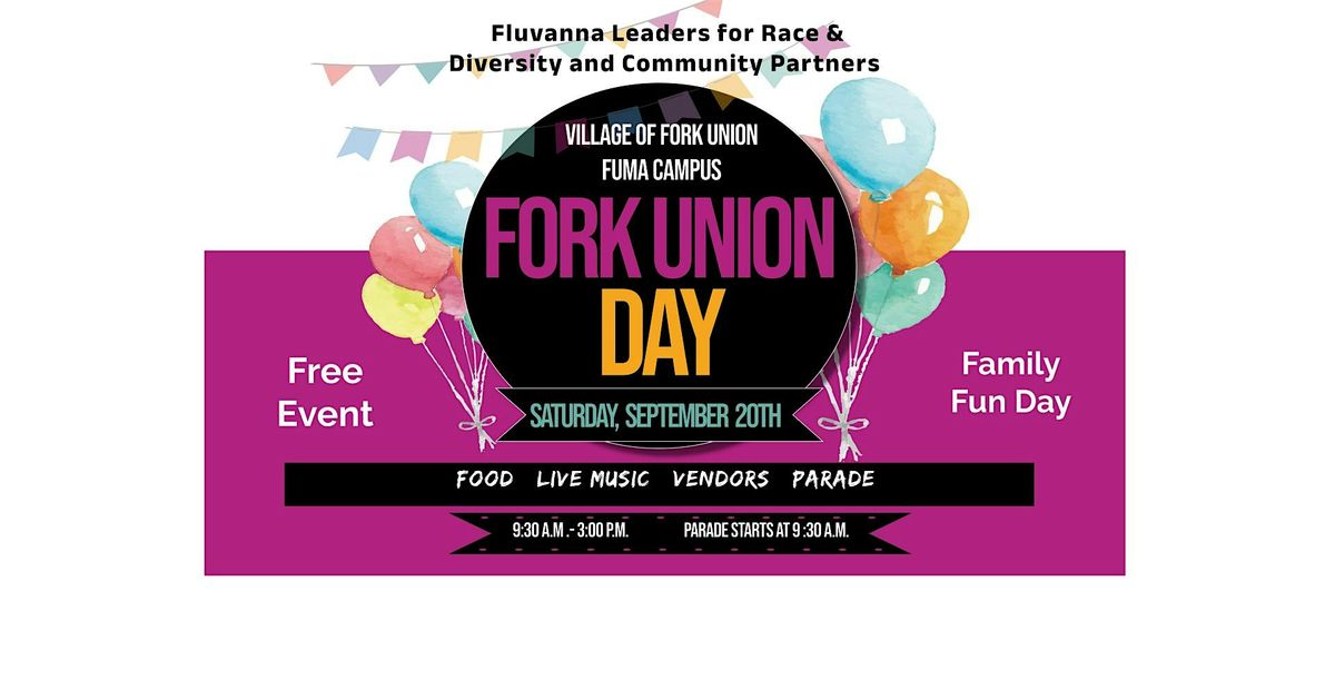 2025 Fork Union Day, 20 September | Event in Fork Union | AllEvents