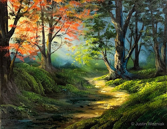 Bob Ross Oils Class Monday  Oct. 13th  9am - 3pm $95 Includes All Materials, 13 October | Event in Denver