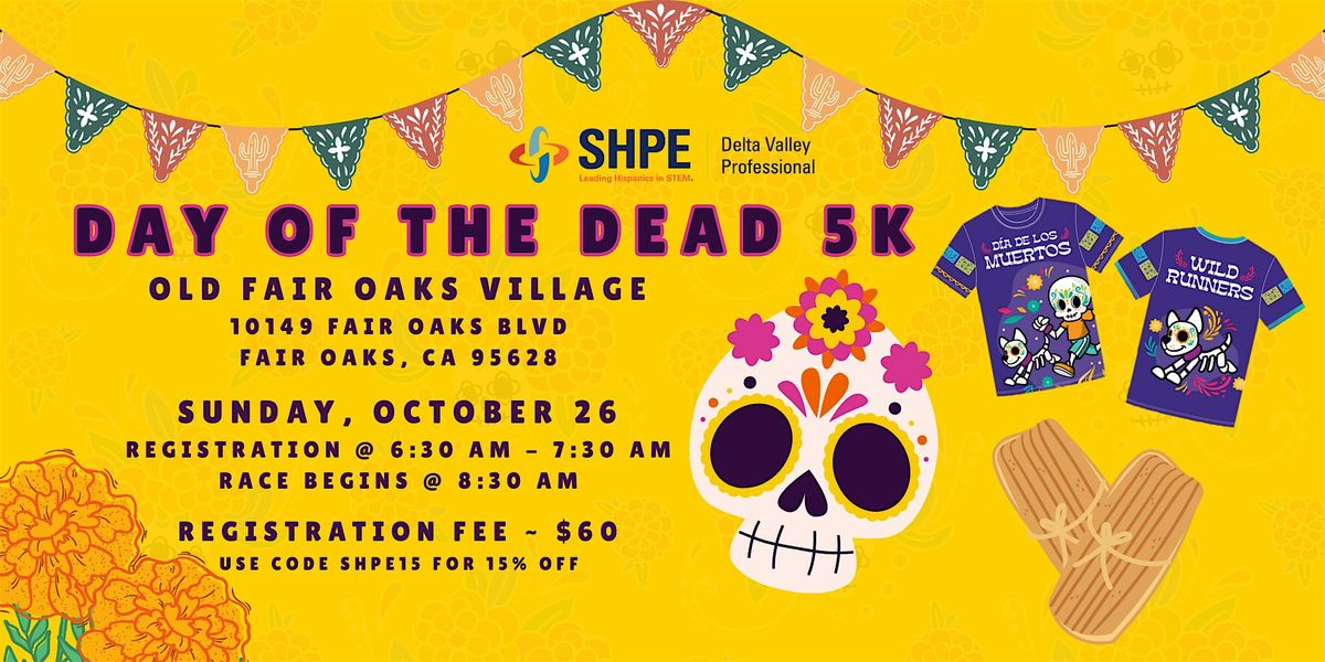 Day of the Dead 5K Social, 26 October | Event in Fair Oaks | AllEvents