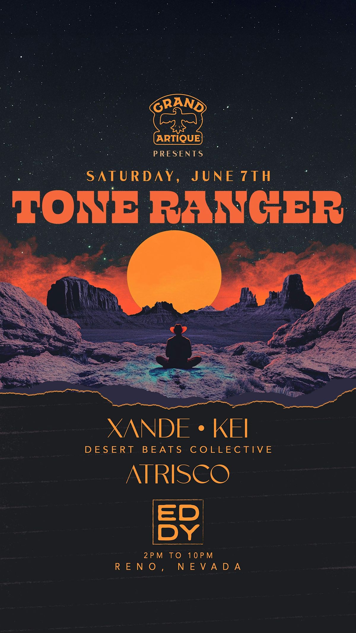 Tone Ranger & Special Guests at The Eddy, 7 June | Event in Reno | AllEvents