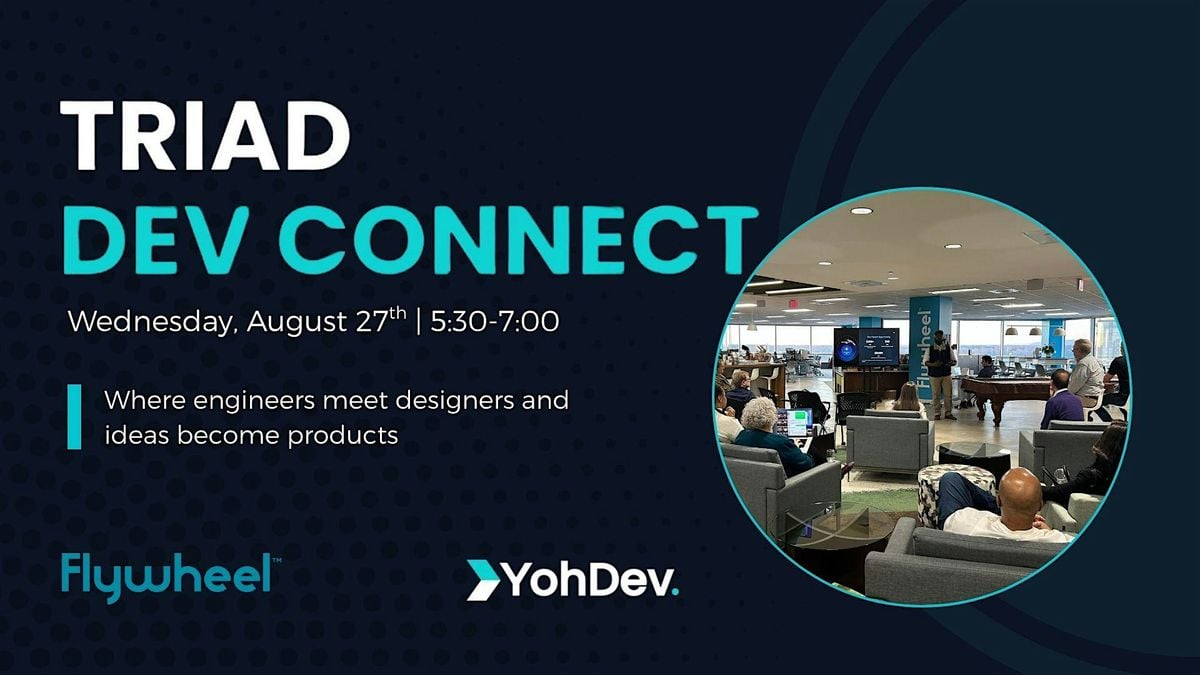 Triad Dev Connect, 27 August | Event in Winston-Salem | AllEvents