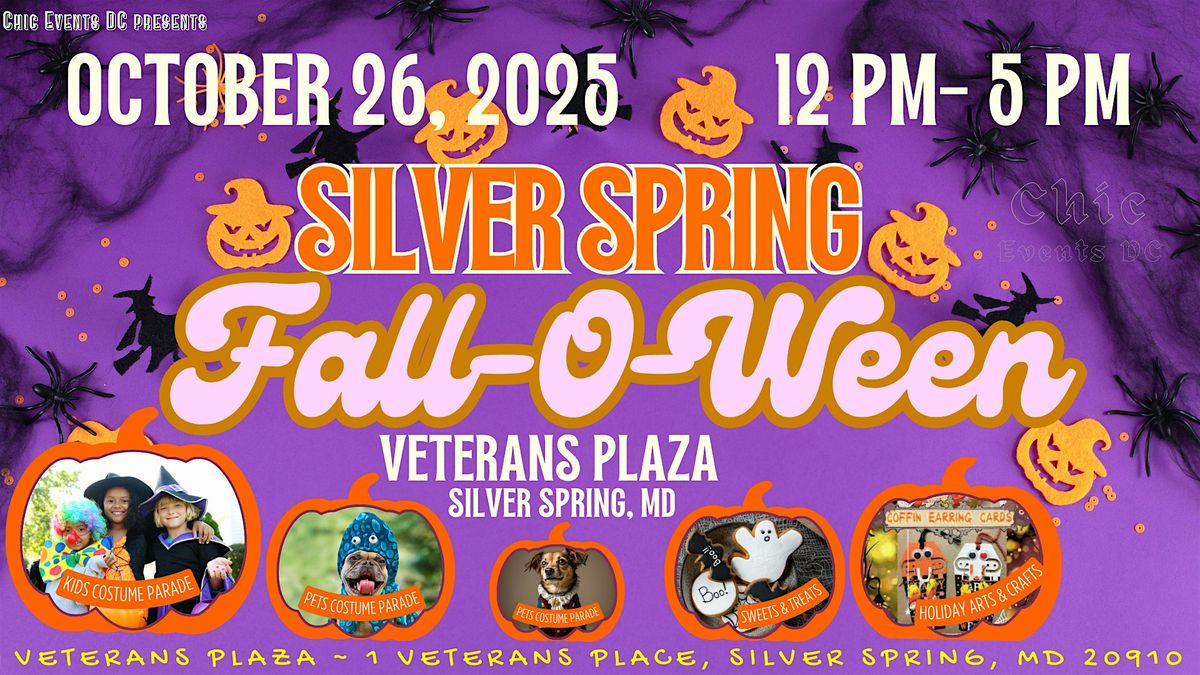 Silver Spring Fall-O-Ween @ Veterans Plaza, 26 October | Event in Silver Spring | AllEvents
