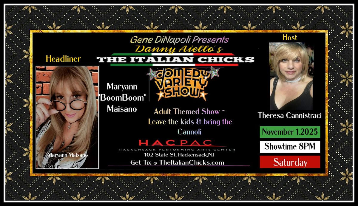 The Italian Chicks, 1 November | Event in Hackensack | AllEvents